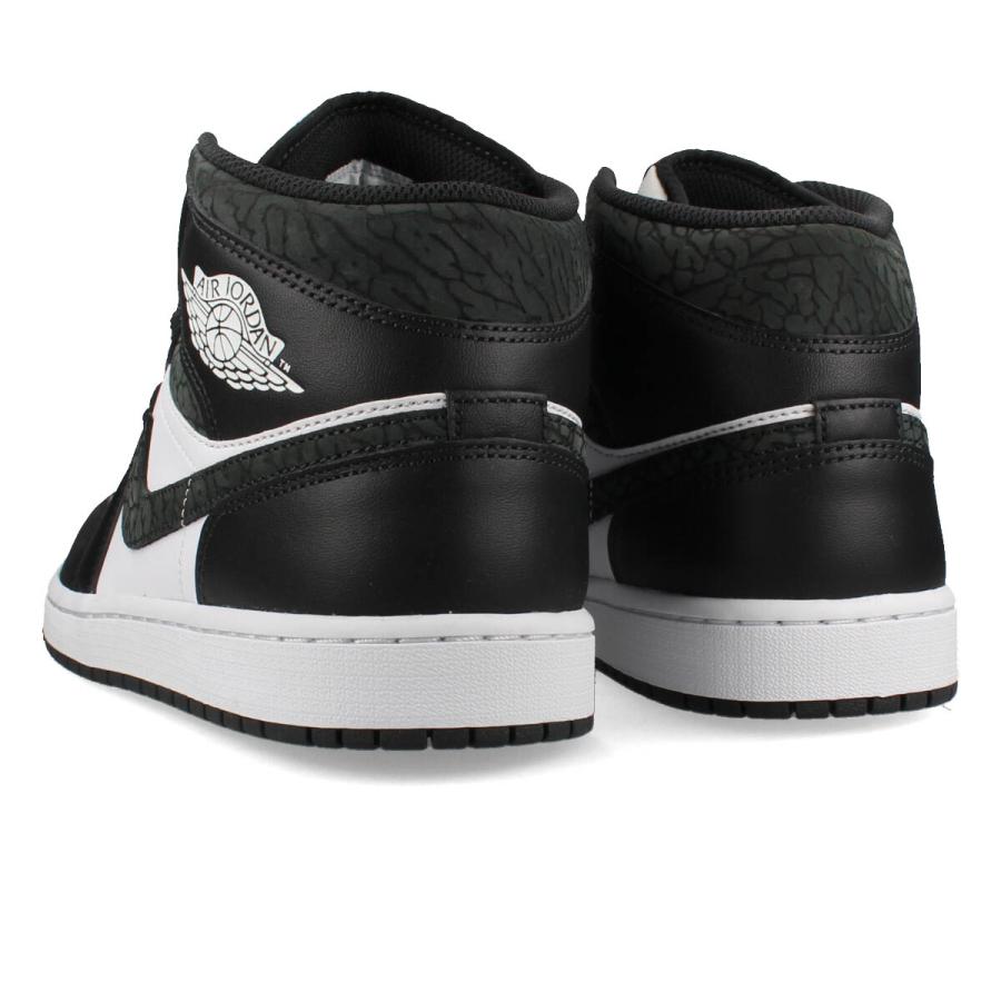 NIKE AIR JORDAN 1 MID SE ナイキ エア ジョーダン 1 ミッド SE メンズ OFF NOIR/BLACK/WHITE/BLACK ブラック FB9911-001｜lowtex｜03