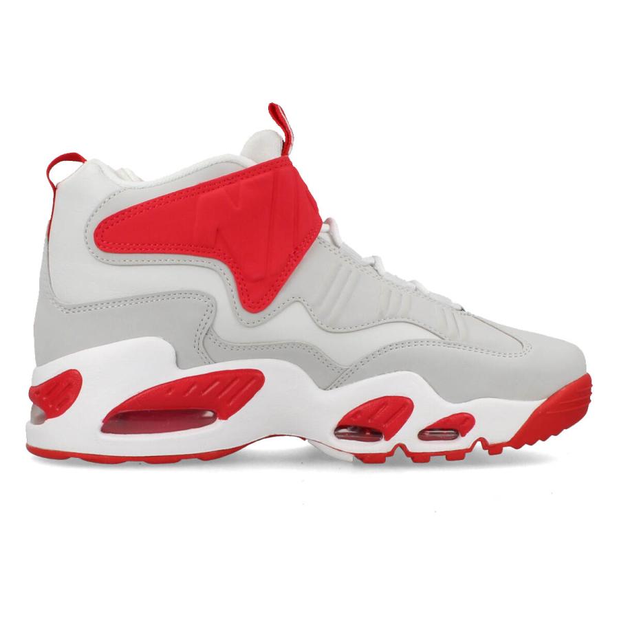 NIKE AIR GRIFFEY MAX 1 ナイキ エア グリフィー マックス 1 海外限定 日本未発売モデル メンズ PURE PLATINUM/UNIVERSITY RED ホワイト FD0760-043｜lowtex｜05