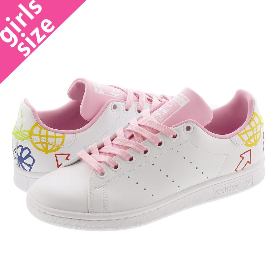 adidas stan smith white and pink