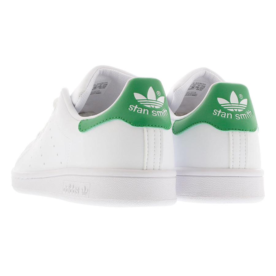 adidas STAN SMITH J アディダス スタンスミス J FTWR WHITE/FTWR WHITE/GREEN fx7519｜lowtex｜03