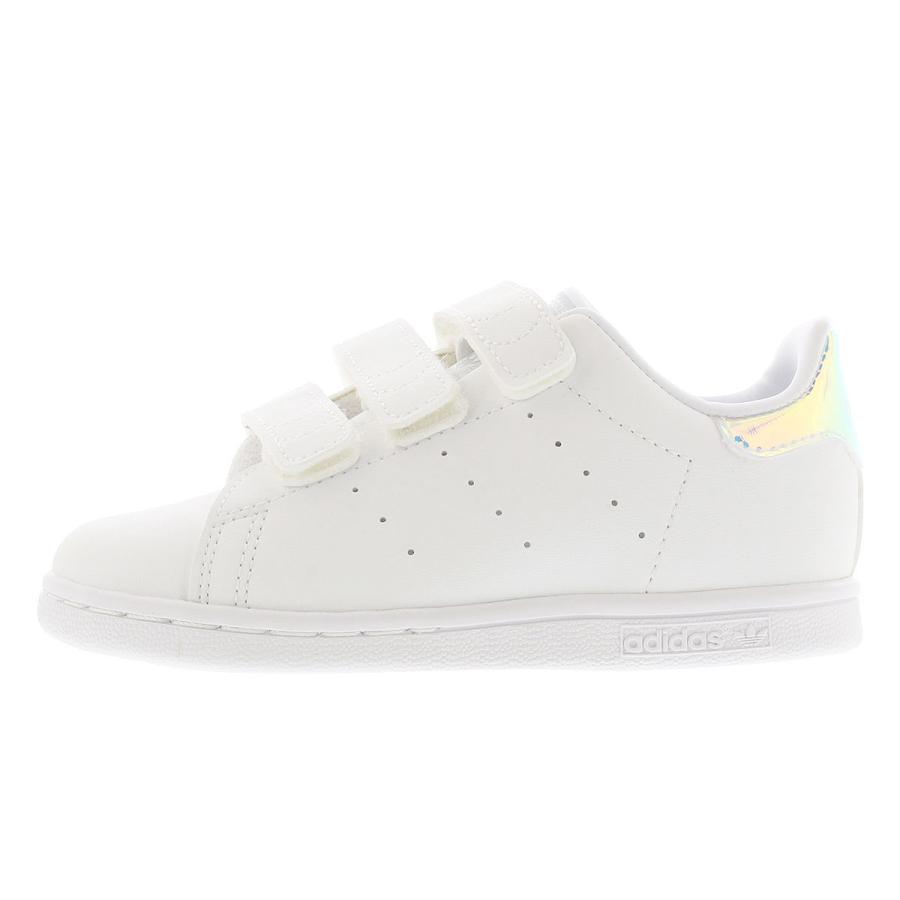 【キッズサイズ】【11.0〜16.0cm】 adidas STAN SMITH CF I アディダス スタンスミス CF I FTWR WHITE/FTWR WHITE/SILVER METALLIC fx7537｜lowtex｜04