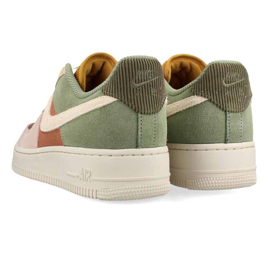 NIKE WMNS AIR FORCE 1 '07 LX 【OIL GREEN】 ナイキ ウィメンズ エア フォース 1 '07 LX  海外限定 OIL GREEN/TERRA BLUSH/SESAME/PALE IVORY FZ3782-386｜lowtex｜03