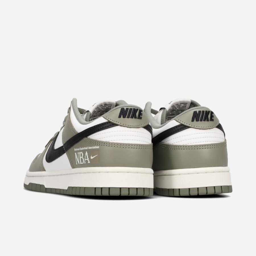 【25,000円均一SALE】 NIKE DUNK LOW 【NBA PARIS】 ナイキ ダンク ロー 海外限定 日本未発売 DARK STUCCO/SUMMIT WHITE/METALLIC GOLD/BLACK カーキ FZ4624-001の画像
