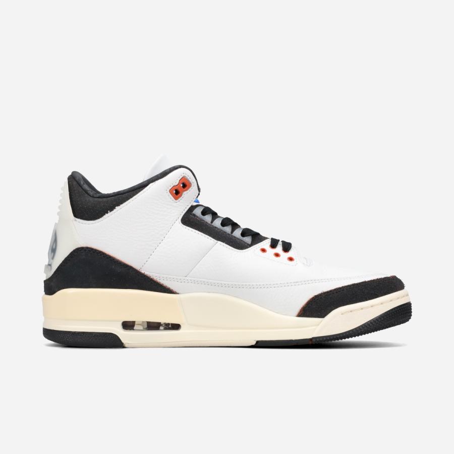 【11%OFF】  NIKE AIR JORDAN 3 RETRO 【QUAI 54】 ナイキ エア ジョーダン 3 レトロ SUMMIT WHITE/OFF NOIR/GAME ROYAL/SAIL ホワイト FZ5649-100の画像