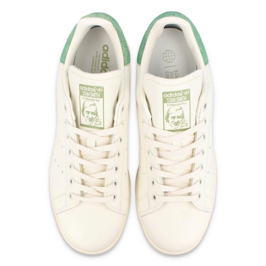 adidas STAN SMITH アディダス スタンスミス メンズ レディース CORE WHITE/OFF WHITE/COURT GREEN ホワイト fz6436｜lowtex｜02