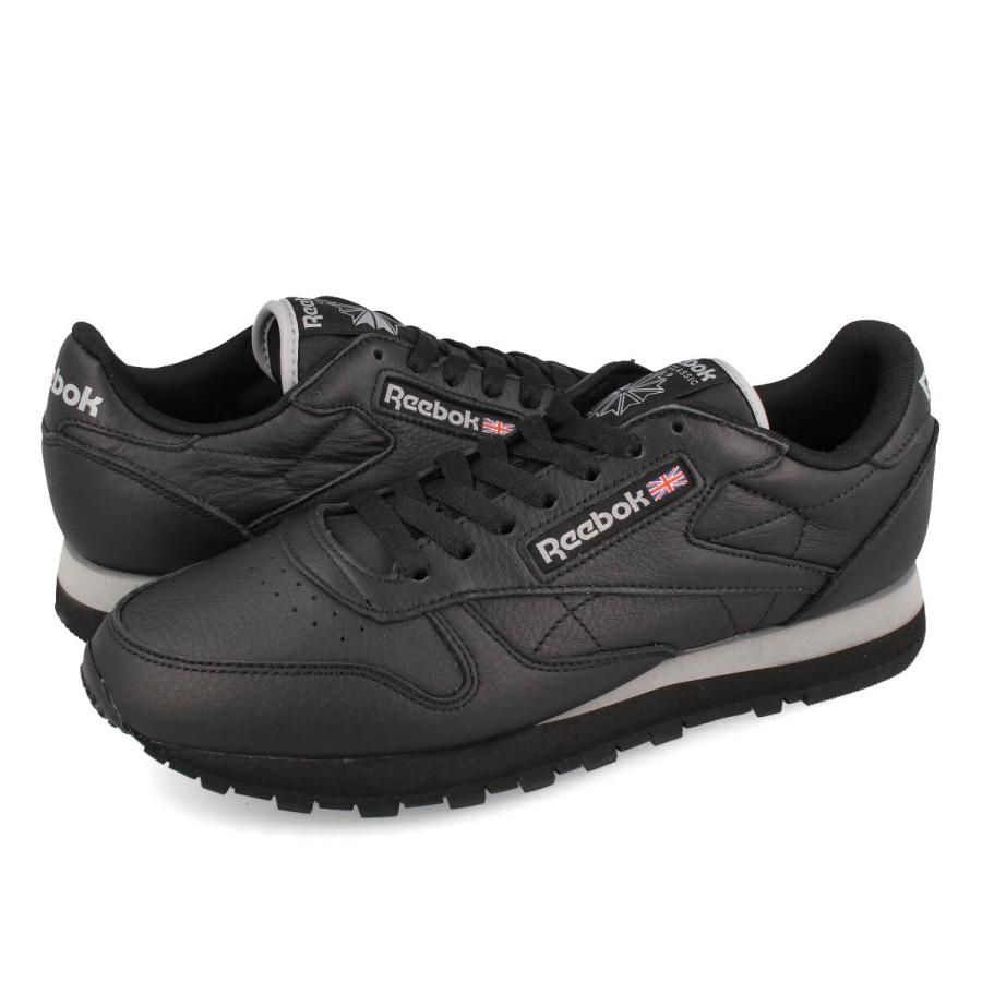 black leather reebok classics