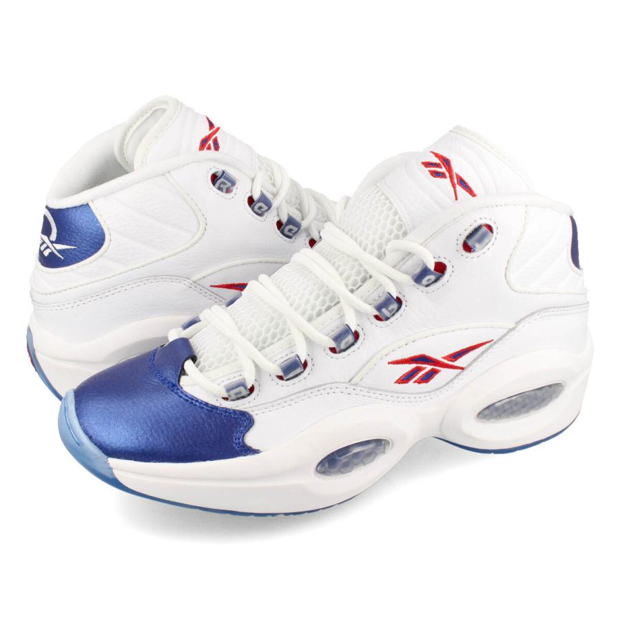 Reebok QUESTION リーボック クエスチョン ミッド FTWR WHITE/CLASSIC COBALT/CLEAR - 通販 - Yahoo!ショッピング