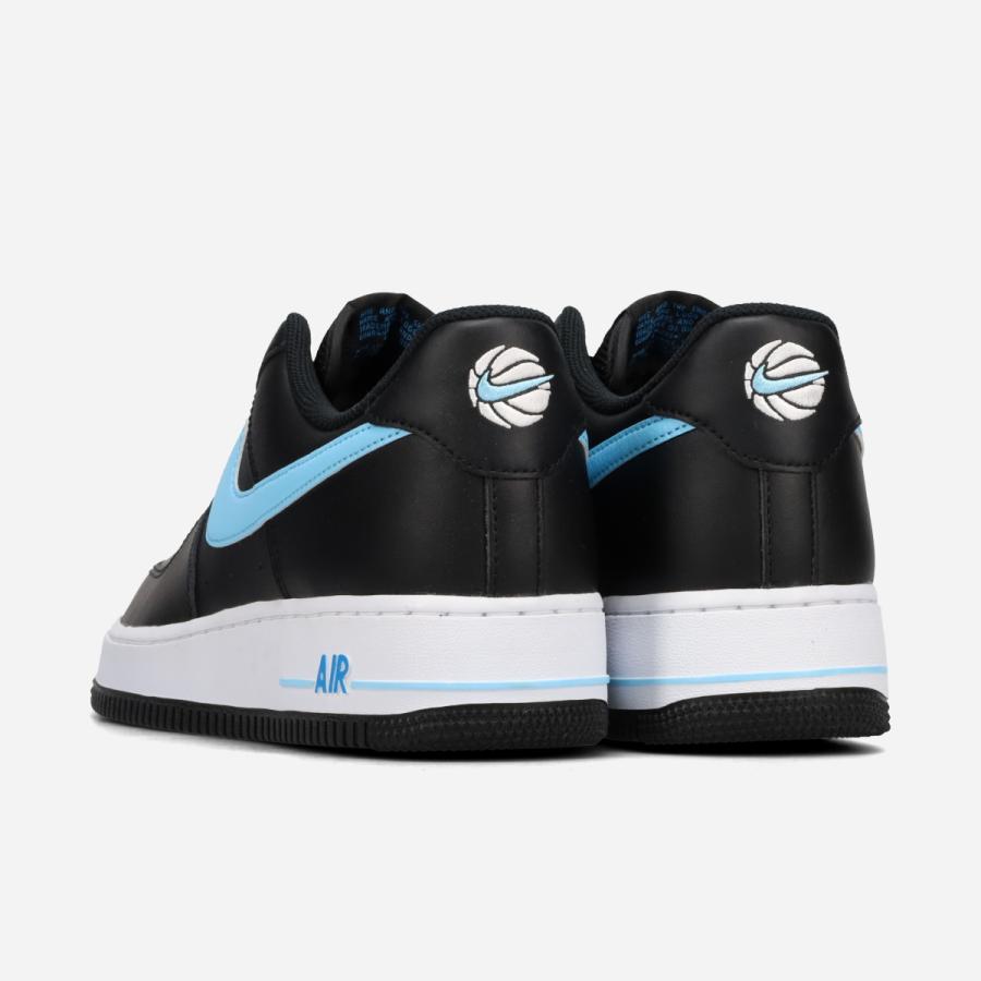【25,000円均一SALE】 NIKE AIR FORCE 1 '07 ナイキ エア フォース 1 '07 海外限定 日本未発売 メンズ BLACK/UNIVERSITY BLUE ブラック HF3839-001の画像