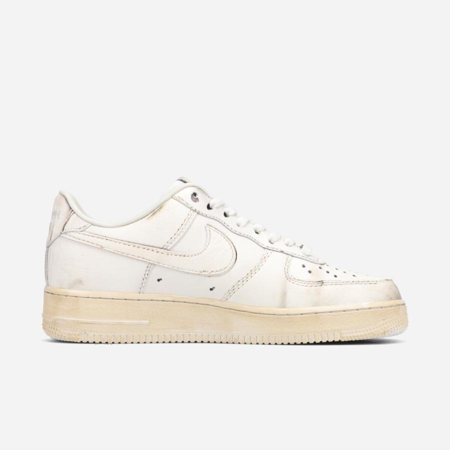 【11%OFF】  NIKE AIR FORCE 1 LOW ×.SWOOSH -DIRTY TRIPLE WHITE- ナイキ エアフォース 1 ロー × ドットスウッシュ 海外限定 日本未発売 ホワイト HJ9346-100の画像