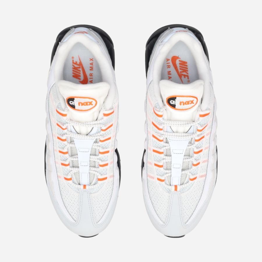 【11%OFF】  NIKE AIR MAX 95 ナイキ エア マックス 95 海外限定 日本未発売モデル WOLF GREY/PURE PLATINUM/PHOTON DUST/SAFETY ORANGE グレー HM0622-002の画像