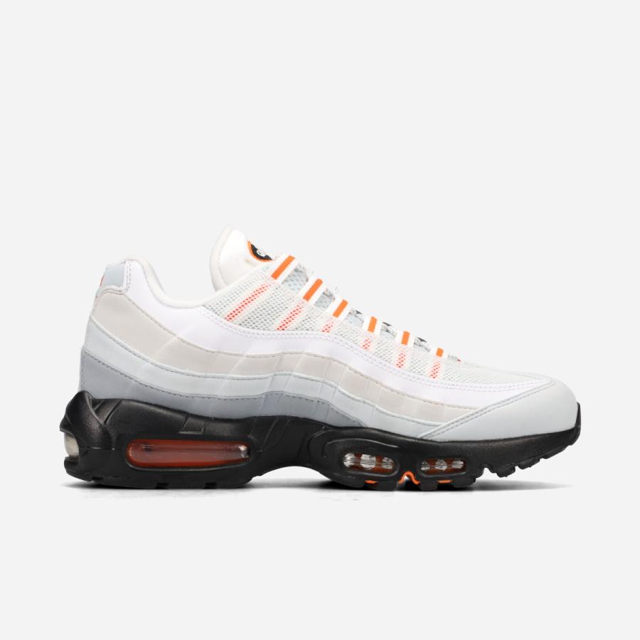 【11%OFF】  NIKE AIR MAX 95 ナイキ エア マックス 95 海外限定 日本未発売モデル WOLF GREY/PURE PLATINUM/PHOTON DUST/SAFETY ORANGE グレー HM0622-002の画像