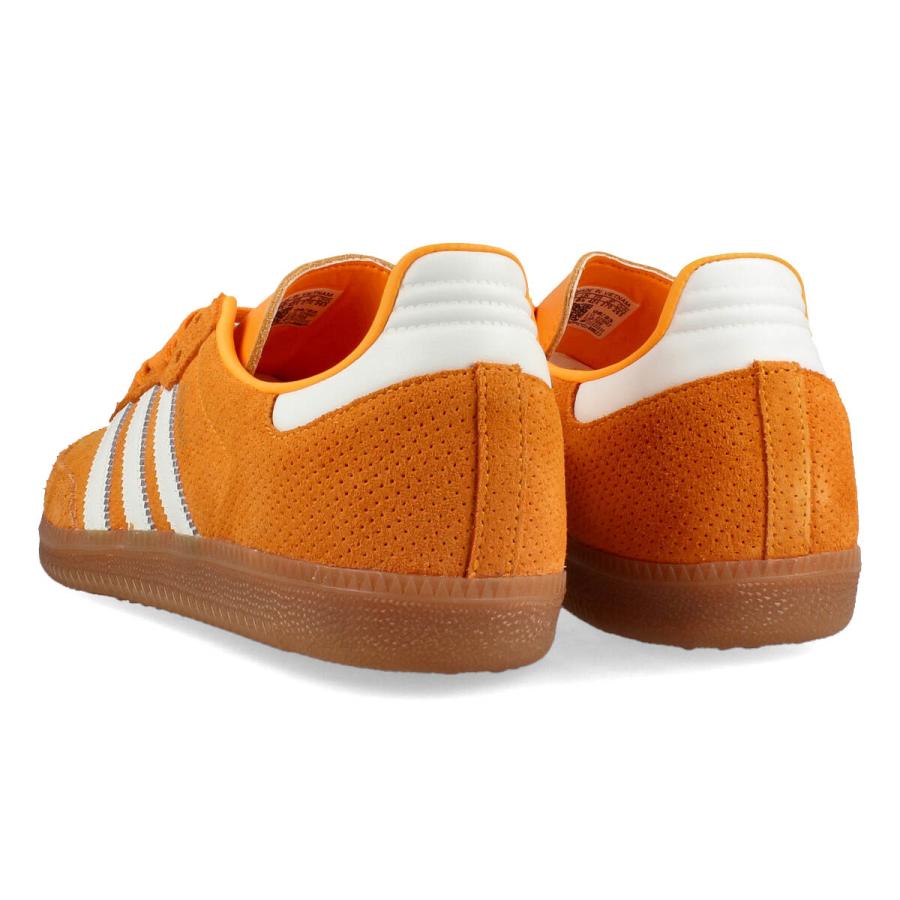 adidas SAMBA OG アディダス サンバ OG メンズ レディース ORANGE RUSH/CORE WHITE/GUM オレンジ hp7898｜lowtex｜03