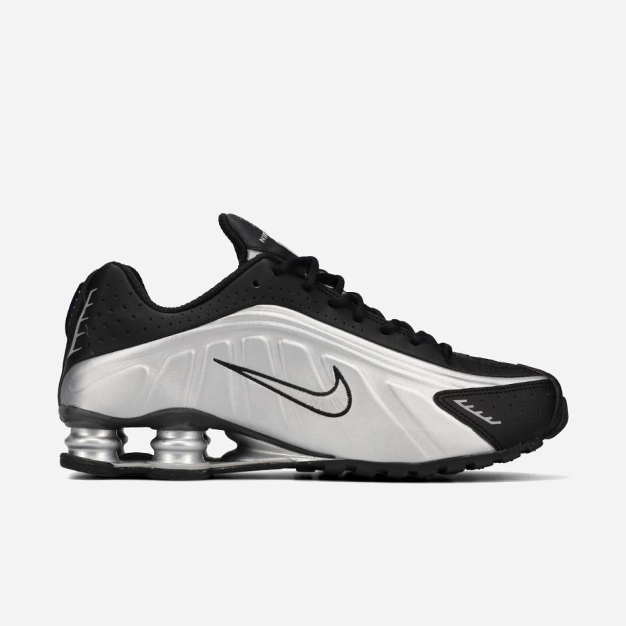 ショックス NIKE SHOX R4 ナイキ メンズ METALLIC SILVER/BLACK