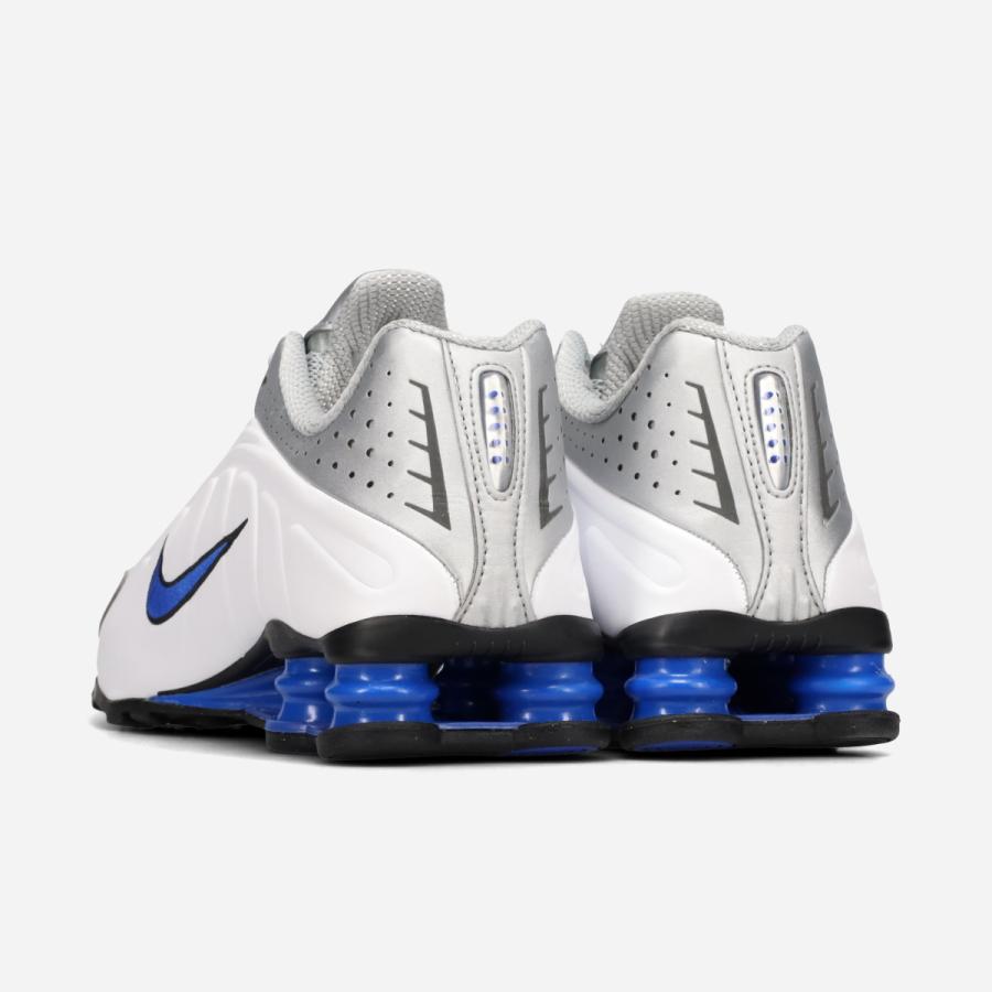 ショックス NIKE SHOX R4 ナイキ メンズ WHITE/METALLIC SILVER