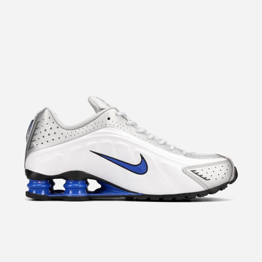 NIKE ナイキ SHOX R4 ショックス R4 NIKE SHOX R4 BLACK/METALLIC SILVER-MAX ORANGE（ナイキ