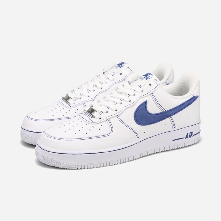 NIKE AIR FORCE 1 '07 LV8 ナイキ エア フォース 1 '07 LV8 メンズ WHITE/DEEP  BLUE ホワイト HQ2037-100 エア フォース 1 NIKE AIR FORCE '07 LV8 ナイキ メンズ WHITE/DEEP