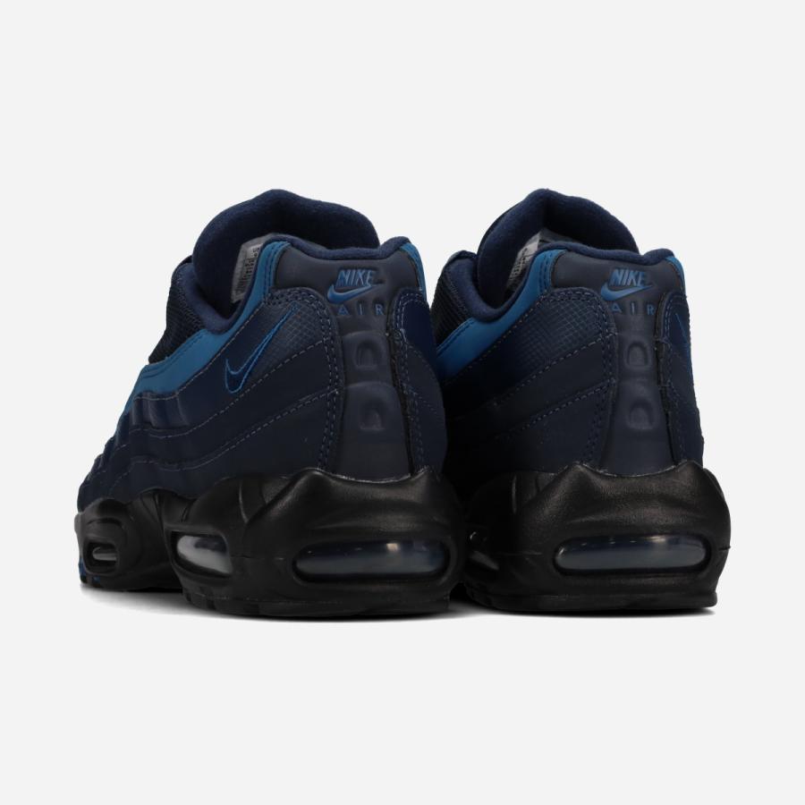 【10%OFF】  NIKE AIR MAX 95 ナイキ エアマックス 95 海外限定 日本未発売 メンズ BLACK/THUNDER BLUE/COURT BLUE/OBSIDIAN ネイビー HQ3825-001の画像