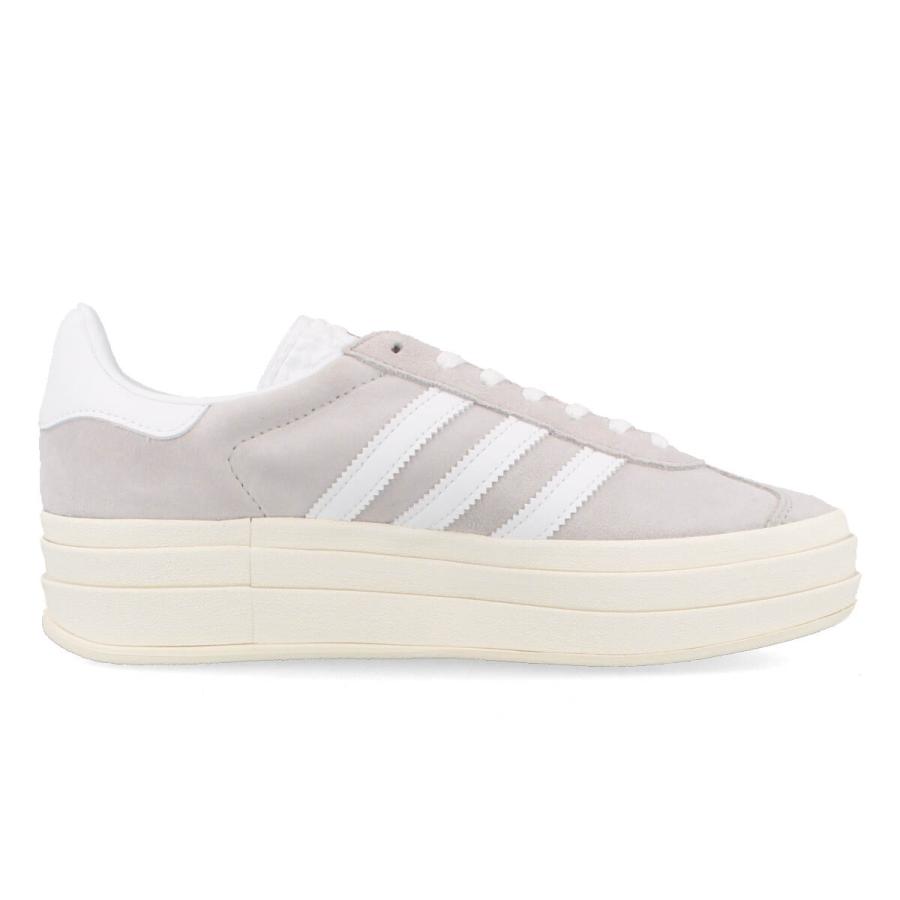 adidas GAZELLE BOLD W アディダス ガゼル ガッツレー ボールド ウィメンズ レディース GREY TWO/FTWR WHITE/CORE WHITE グレー hq6893｜lowtex｜05