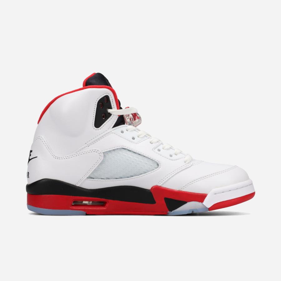 けんいち NIKE AIR JORDAN 5 RETRO ホワイト/レッド NIKE AIR JORDAN 5 RETRO 