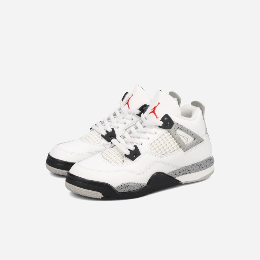 Nike Air Jordan 4 レトロ PS RETRO 22cm JORDAN BRAND JORDAN 4 RETRO (PS) BLACK/WHITE-ANTHRACITE