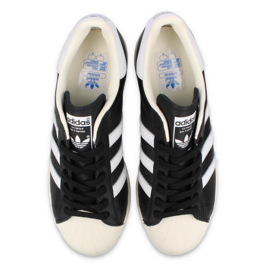 adidas SUPERSTAR 82 アディダス スーパースター 82 メンズ レディース CORE BLACK/FTWR WHITE/OFF WHITE ブラック ID5960｜lowtex｜02