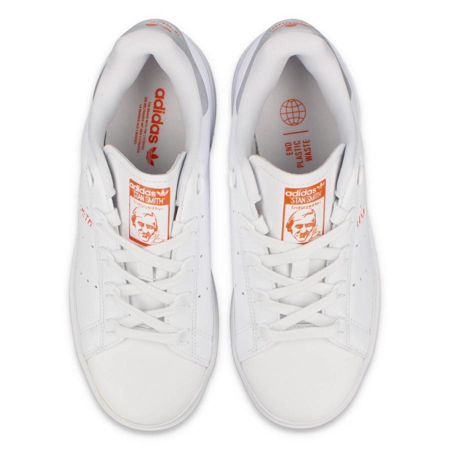 adidas STAN SMITH BONEGA W アディダス スタンスミス ボネガ ウィメンズ レディース FTWR WHITE/SILVER METALLIC/ORANGE ホワイト id6979｜lowtex｜02