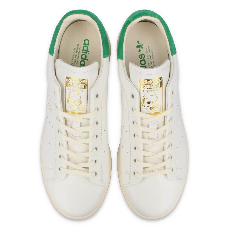 adidas STAN SMITH LUX アディダス スタンスミス LUX メンズ レディース CLOUDWHITE/CREAMWHITE/GREEN ホワイト IF8844｜lowtex｜02