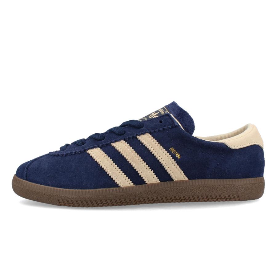 アディダス ベルン W 新品 ナイトインディゴ ベージュ ネイビー 24.5 adidas Originals 【20%OFF】 BERN アディダス ベルン メンズ