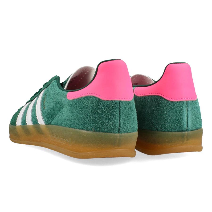 adidas GAZELLE INDOOR アディダス ガッツレー ガゼル インドア メンズ レディース COLLEGE GREEN/FTWR WHITE/LUCID PINK グリーン IG5929｜lowtex｜03