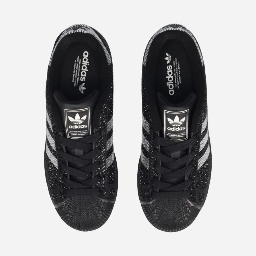 【美品】adidas スーパースター IF1599 ブラック キルティタン SUPERSTAR adidas II アディダス スーパースター メンズ レディース