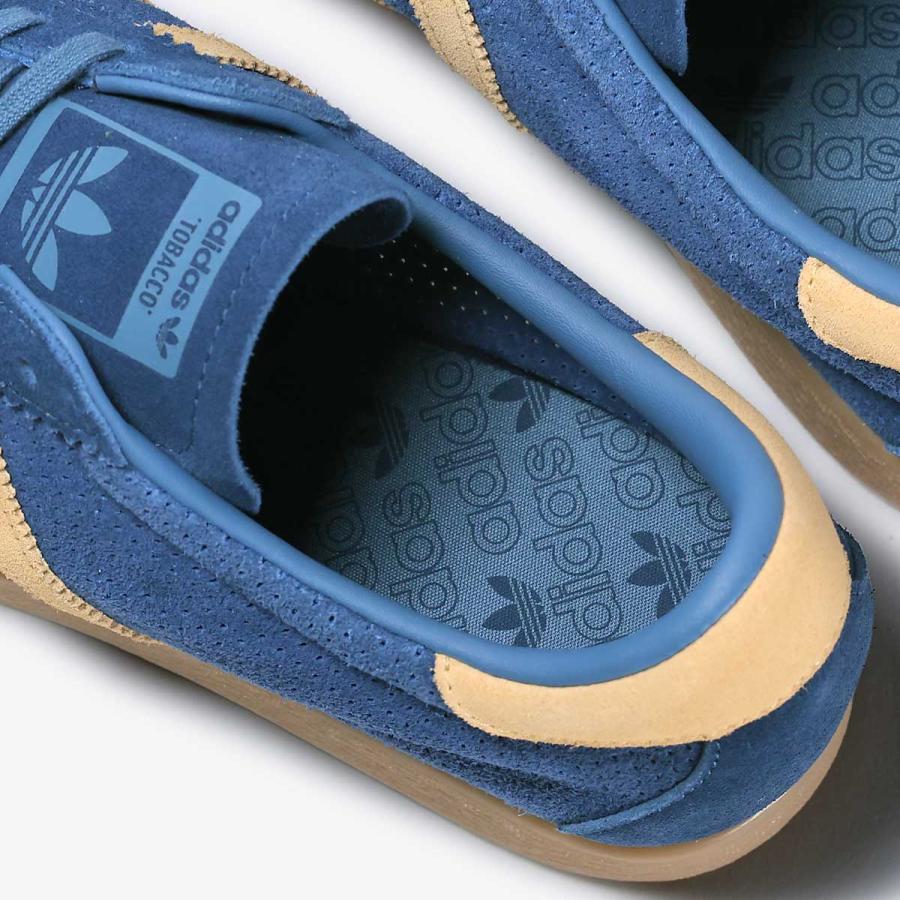 【展開店舗限定】 adidas TOBACCO -KICKS LAB. EXCLUSIVE- アディダス タバコ DARK MARINE/ICE TANGERINE/GUM ブルー IH9114の画像