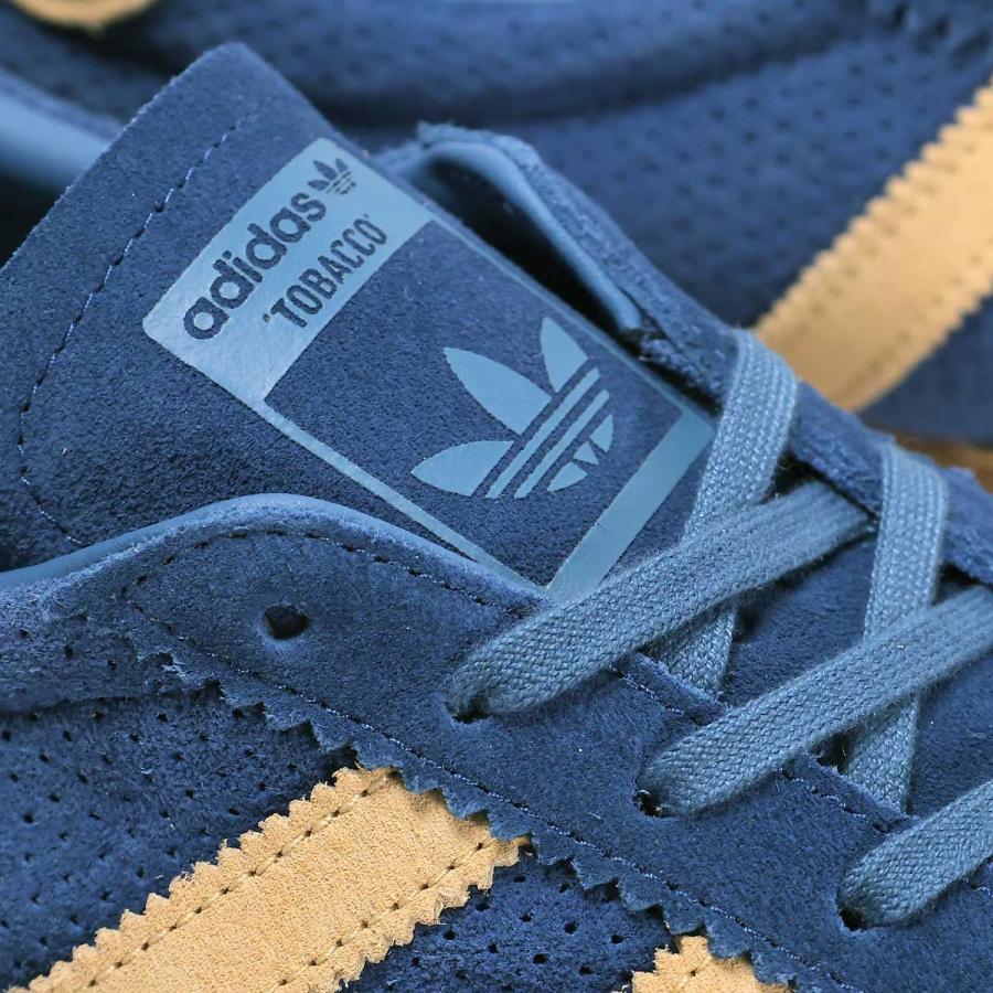 【展開店舗限定】 adidas TOBACCO -KICKS LAB. EXCLUSIVE- アディダス タバコ DARK MARINE/ICE TANGERINE/GUM ブルー IH9114の画像