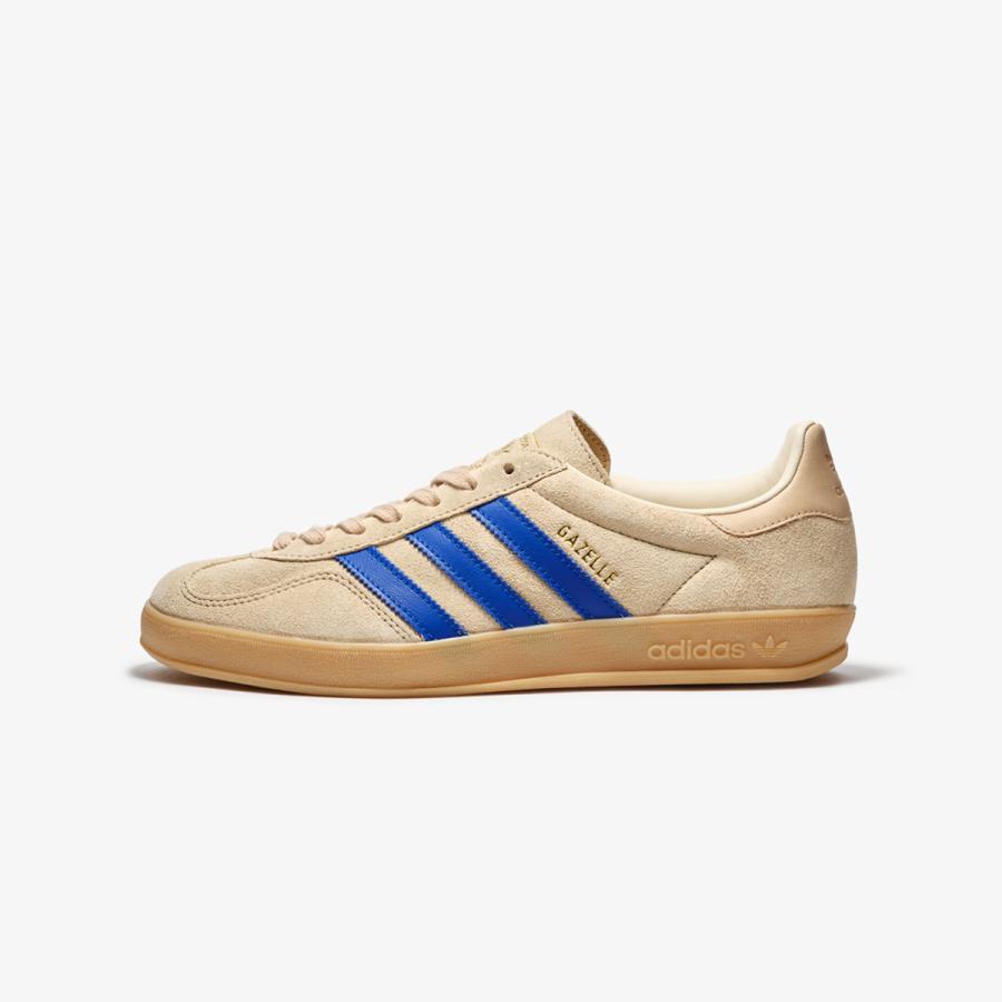 【展開店舗限定】 adidas GAZELLE INDOOR -KICKS LAB. EXCLUSIVE- アディダス ガゼル ガッツレー インドア MAGIC BEIGE/WONDER WHITE ベージュ IH9660の画像
