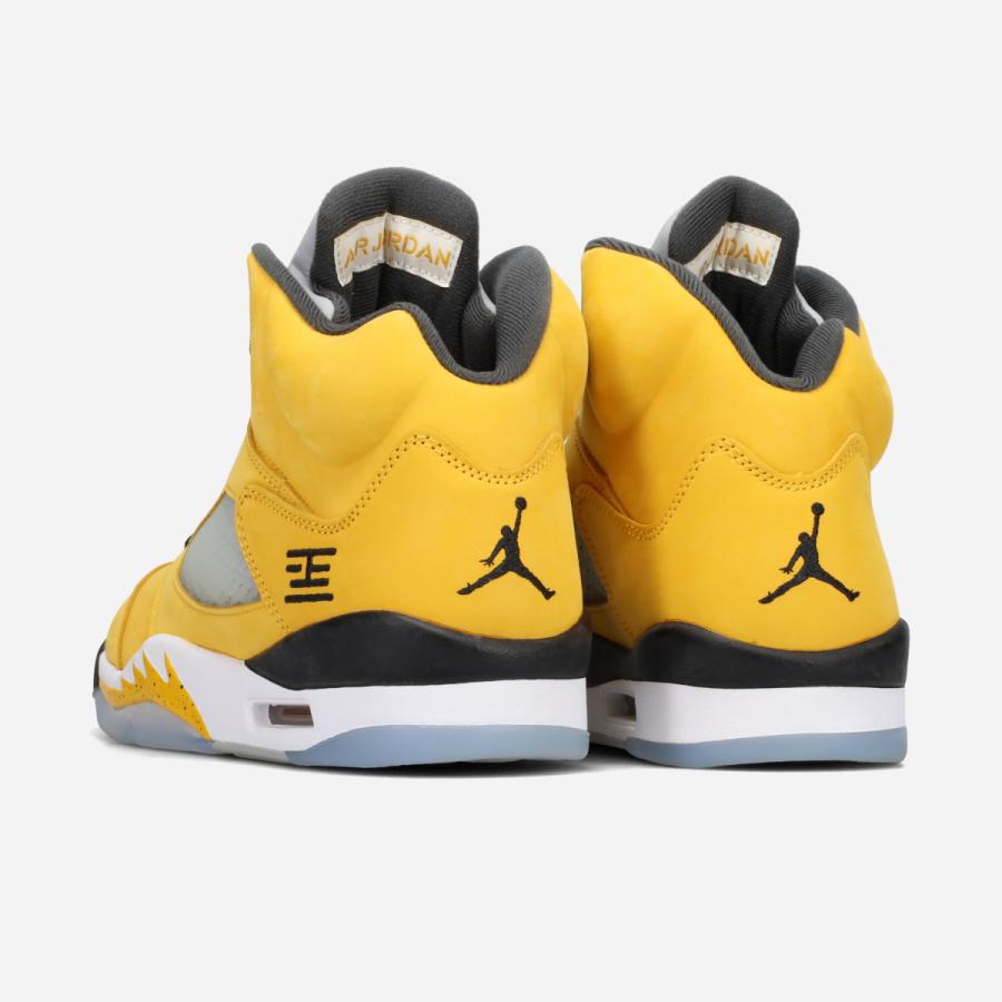 NIKE AIR JORDAN 5 RETRO -TOKYO 23- ナイキ ジョーダン 5 レトロ -トーキョー 23- メンズ VARSITY MAIZE/BLACK/WOLF GREY イエロー IO3372-700の画像