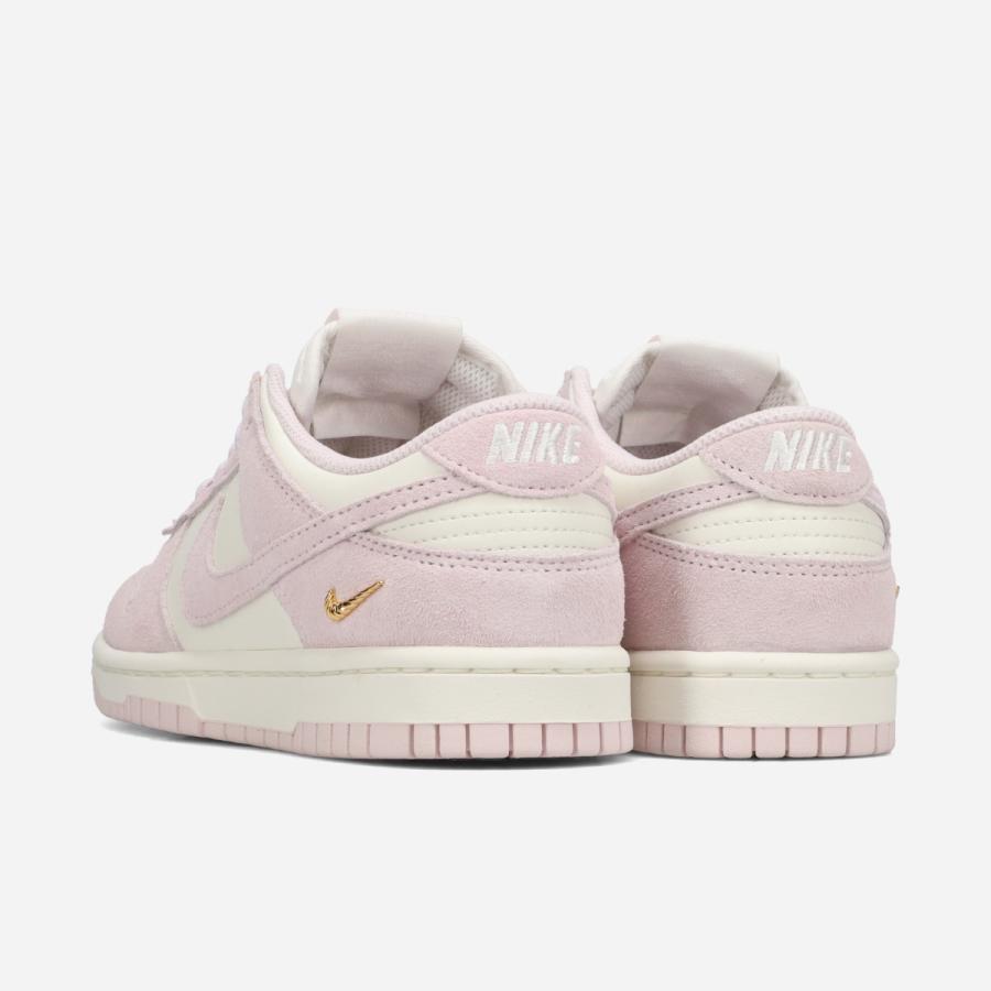 NIKE WMNS DUNK LOW ナイキ ウィメンズ ダンク ロー レディース SAIL/PEARL PINK/WHITE/METALLIC GOLD ピンク IO4244-100の画像
