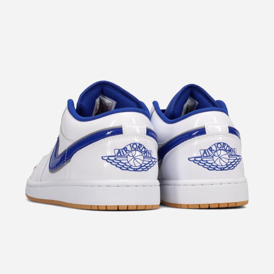 NIKE AIR JORDAN 1 LOW SE -DODGERS- ナイキ エア ジョーダン 1 ロー SE -ドジャース- WHITE/OLD ROYAL/GUM YELLOW/UNIVERSITY RED ホワイト IQ0400-100の画像