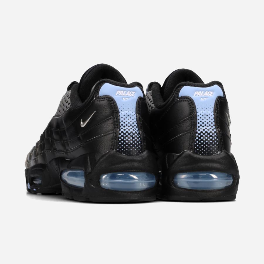【10%OFF】  NIKE AIR MAX 95 × PALACE SKATEBOARDS ナイキ エア マックス 95 × パレス スケートボード METALLIC SILVER/ALUMINUM/BLACK ブラック IQ7708-095の画像