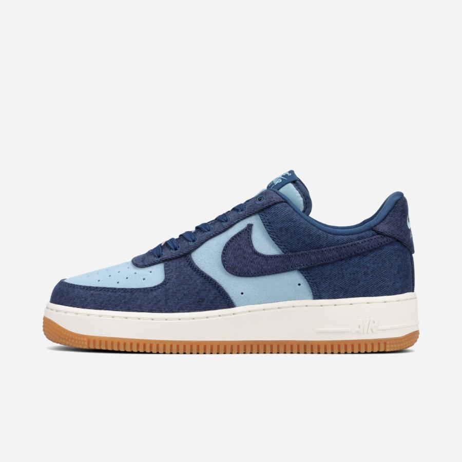 NIKE AIR FORCE 1 '07 LV8 -DENIM- ナイキ エア フォース 1 '07 LV8 -デニム- メンズ NAVY/WORN BLUE/NAVY/SUMMIT WHITE ネイビー IR0951-400の画像