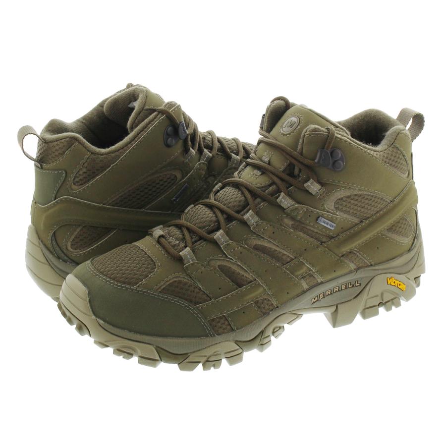 Merrell Moab 2 Mid Gore Tex Wide メレル モアブ 2 ミッド ゴアテックス ワイド Olive Jw Lowtex 通販 Paypayモール