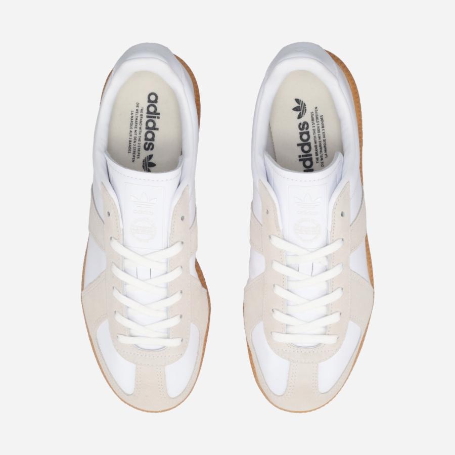 美品級】 BW ARMY アーミー 白 レザー ガムソール 27 adidas BW ARMY