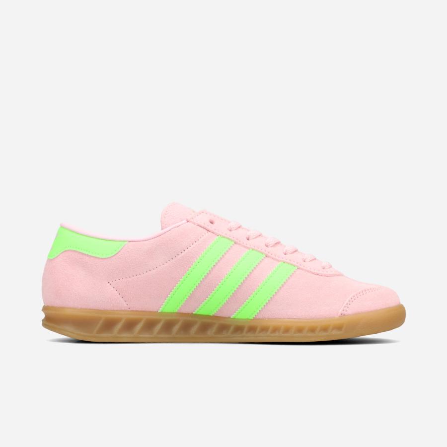 スニーカー adidas Hamburg Pink Solar Green JS0683 adidas Originals HAMBURG アディダス ハンブルク メンズ