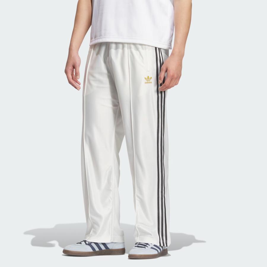 2018年 Adidas トラックパンツ L えんじ 白 スリム トレフォイル 90s adidasアディダス トレフォイル ロゴ刺繍 トラック