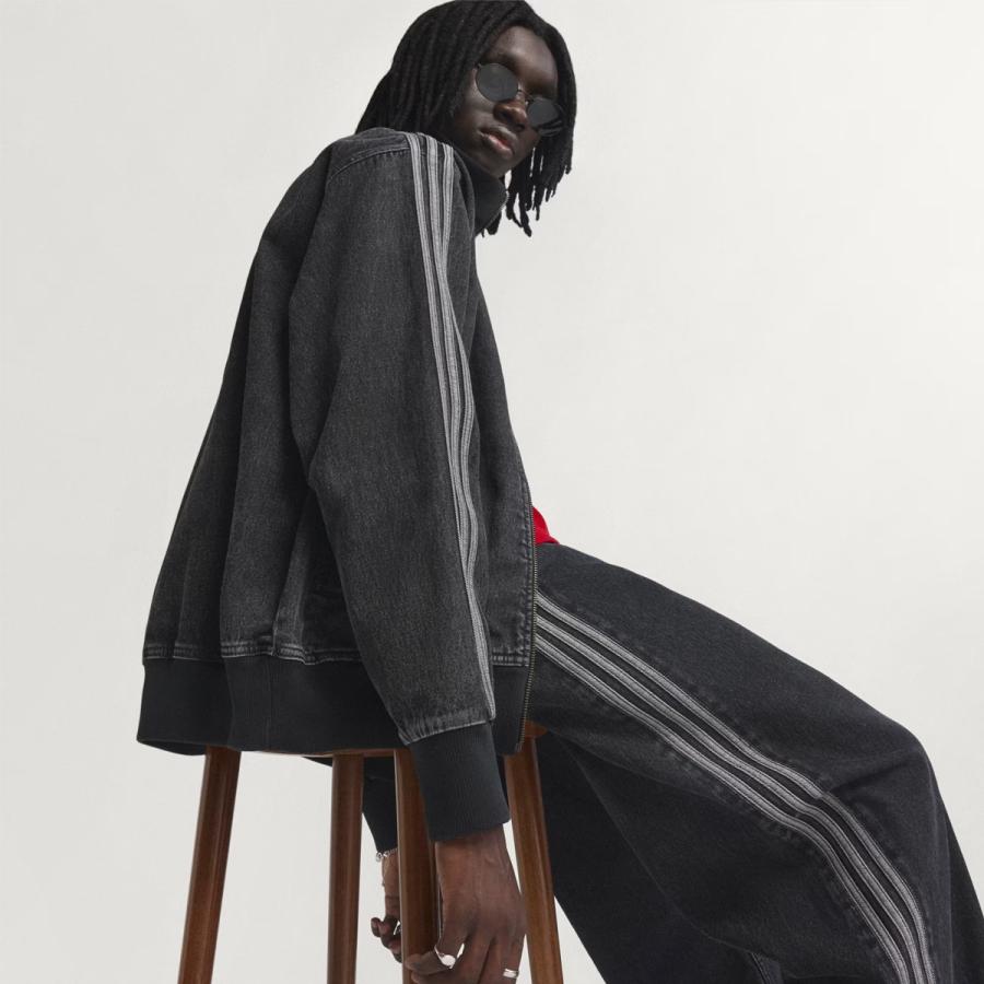 adidas Originals ADICOLOR DENIM FIREBIRD TRACK TOP アディダス