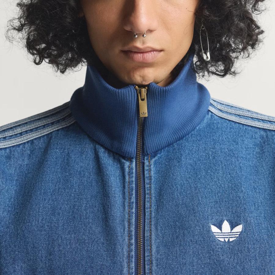 adidas Originals ADICOLOR DENIM FIREBIRD TRACK TOP アディダス