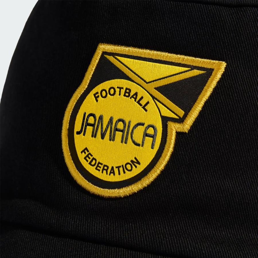 adidas JAMAICA NATIONAL TEAM BUCKET HAT × BOB MARLEY アディダス ジャマイカ代表 バケット ハット × ボブ・マーリー BLACK/BOLD GOLD ブラック KD8447 | adidas Originals | 02