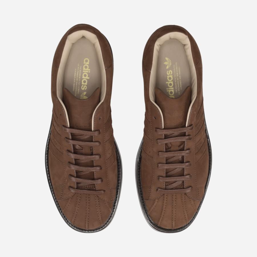adidas SUPERSTAR LUX MADE IN ITALY アディダス スーパースター ラックス イタリア製 メンズ PRELOVED BROWN/DARK BROWN ブラウン KJ8987の画像