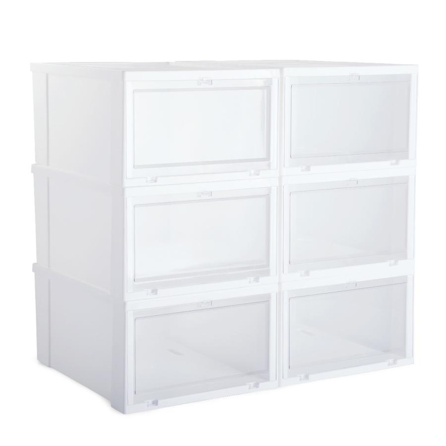 シューズボックス シューズラック 6 BOXセット キックスラボ KICKS LAB