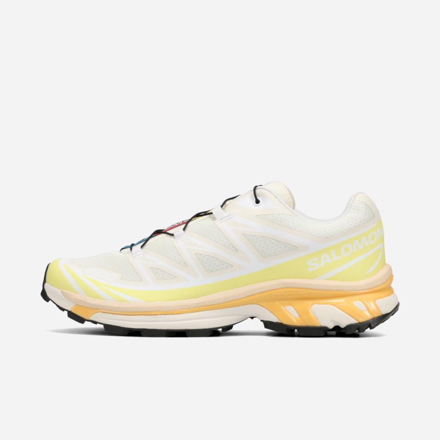 【30%OFF】 SALOMON XT-6 サロモン エックスティー 6 メンズ レディース VANILLA ICE/YELLOW IRIS/WARM APRICOT ホワイト L47864500の画像