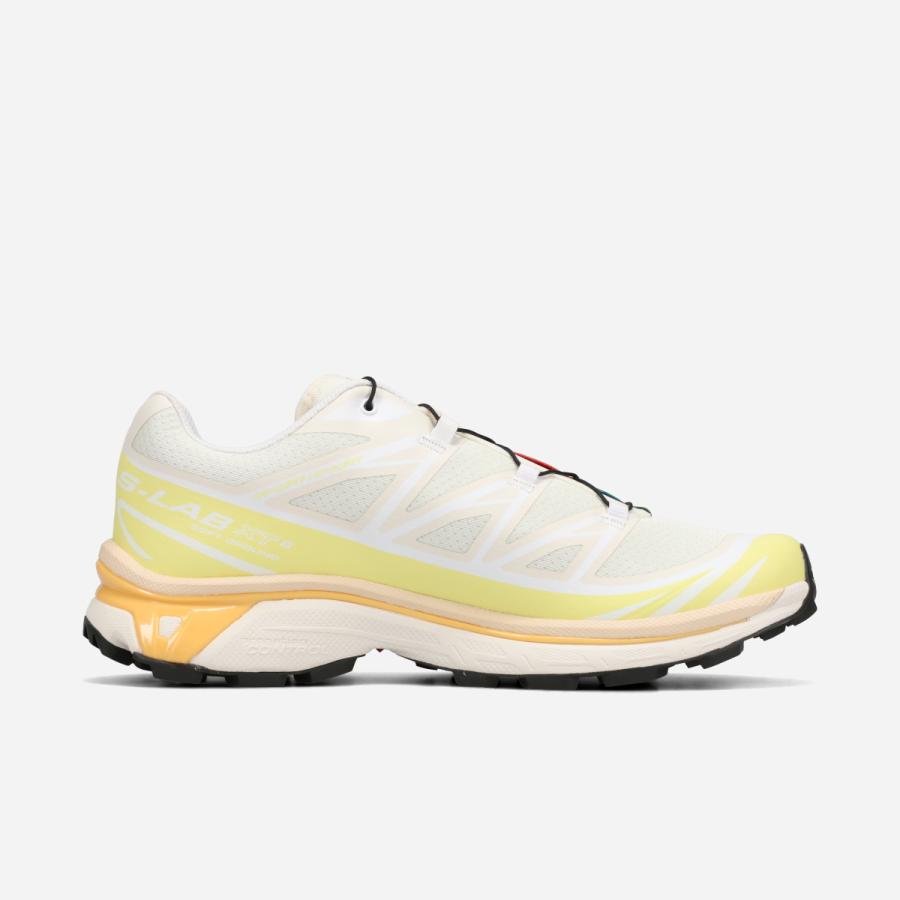 【30%OFF】 SALOMON XT-6 サロモン エックスティー 6 メンズ レディース VANILLA ICE/YELLOW IRIS/WARM APRICOT ホワイト L47864500の画像