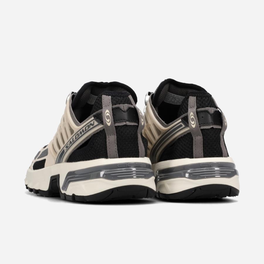 SALOMON ACS PRO SHELL サロモン ACS プロ シェル メンズ レディース RAINY DAY/BLACK/CASTLEROCK グレー L47957000の画像